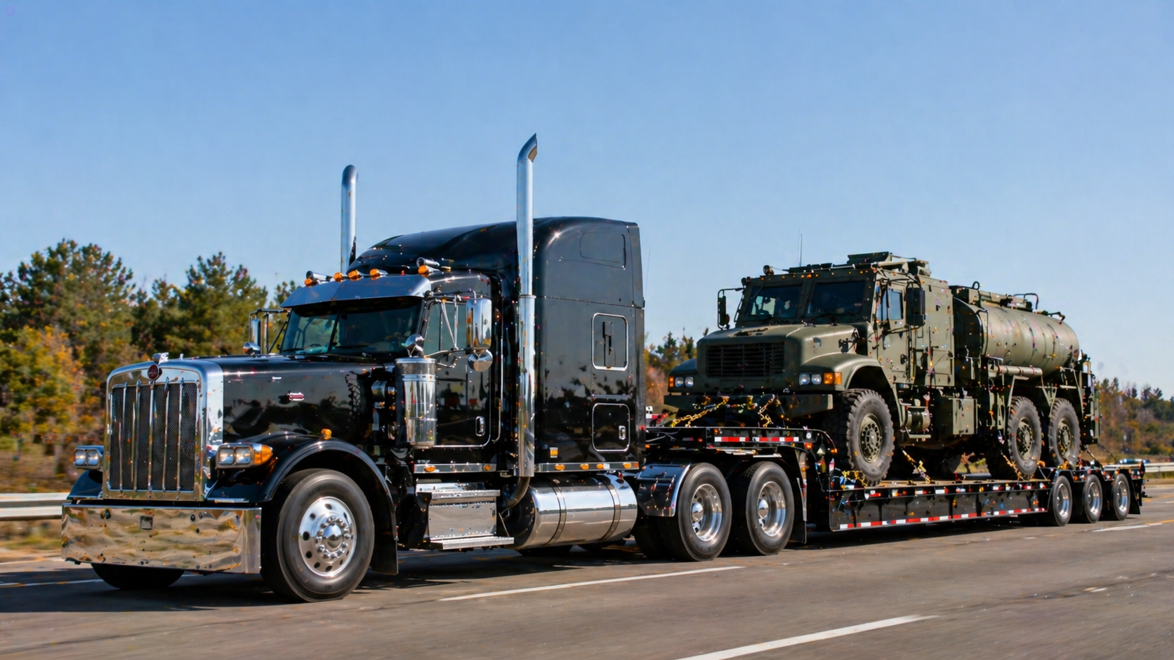 Изображение для статьи: Military Base Delivery: How Freight Logistics Works for Secure Installations