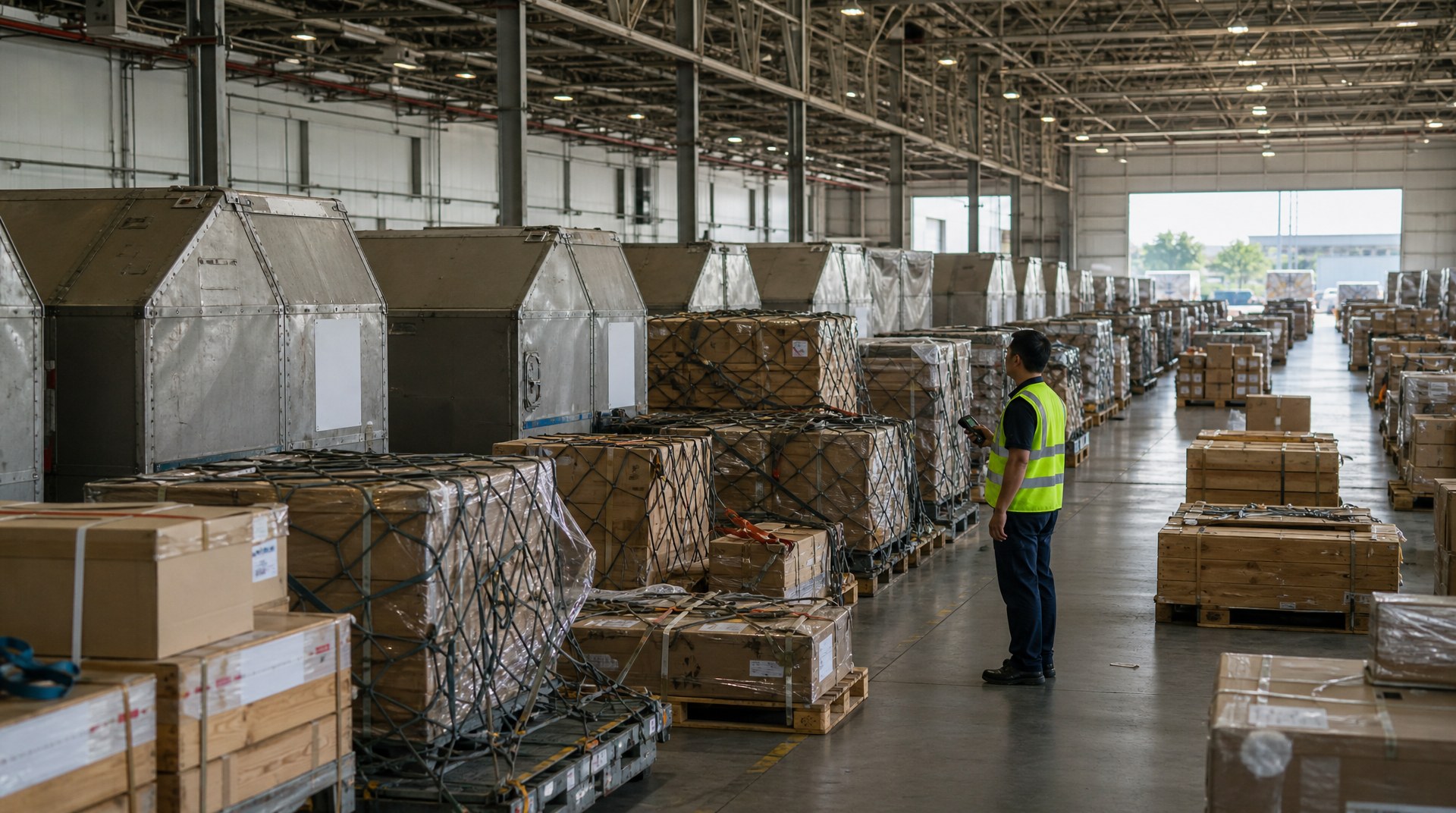 Изображение для статьи: It Arrived, and Nobody Can Find It: Locating Freight Inside an Airline Terminal