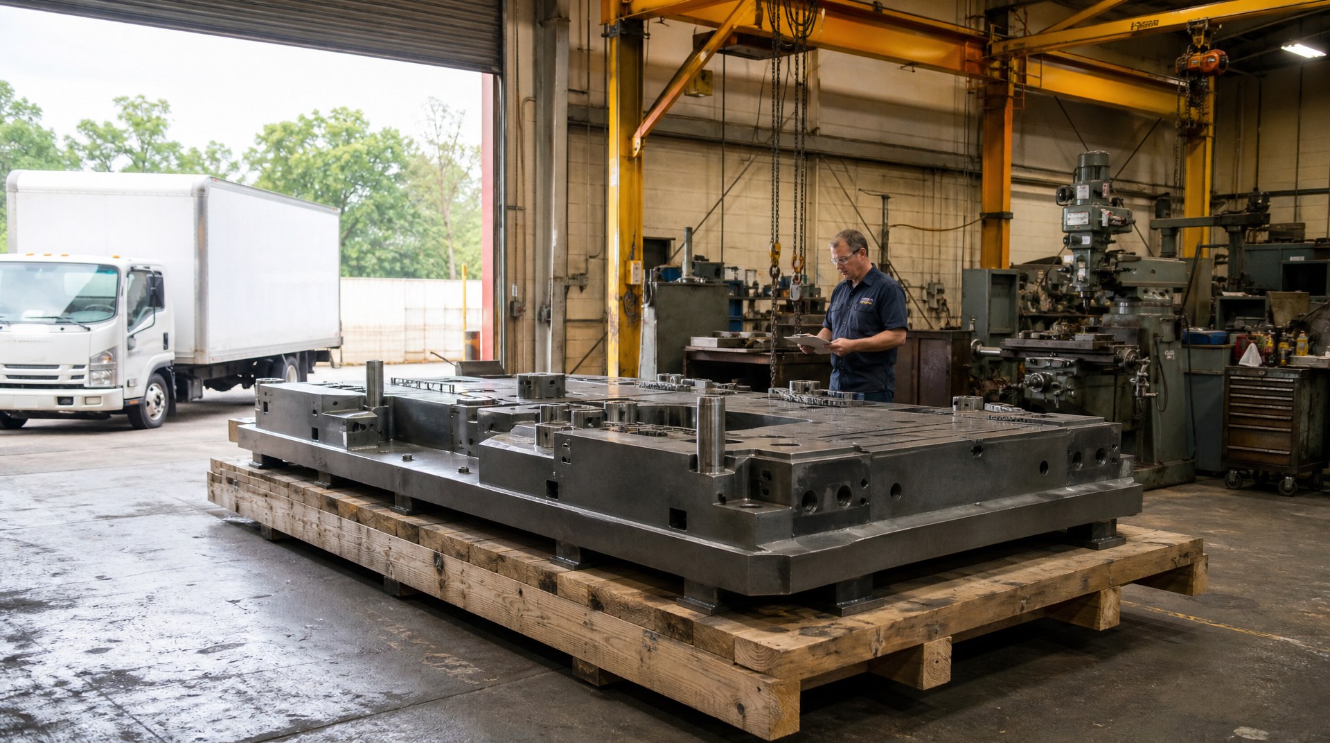 Изображение для статьи: When the Stopped Line Is Waiting on a Single Tool: Moving Spares and Fixtures Under a Production Clo...
