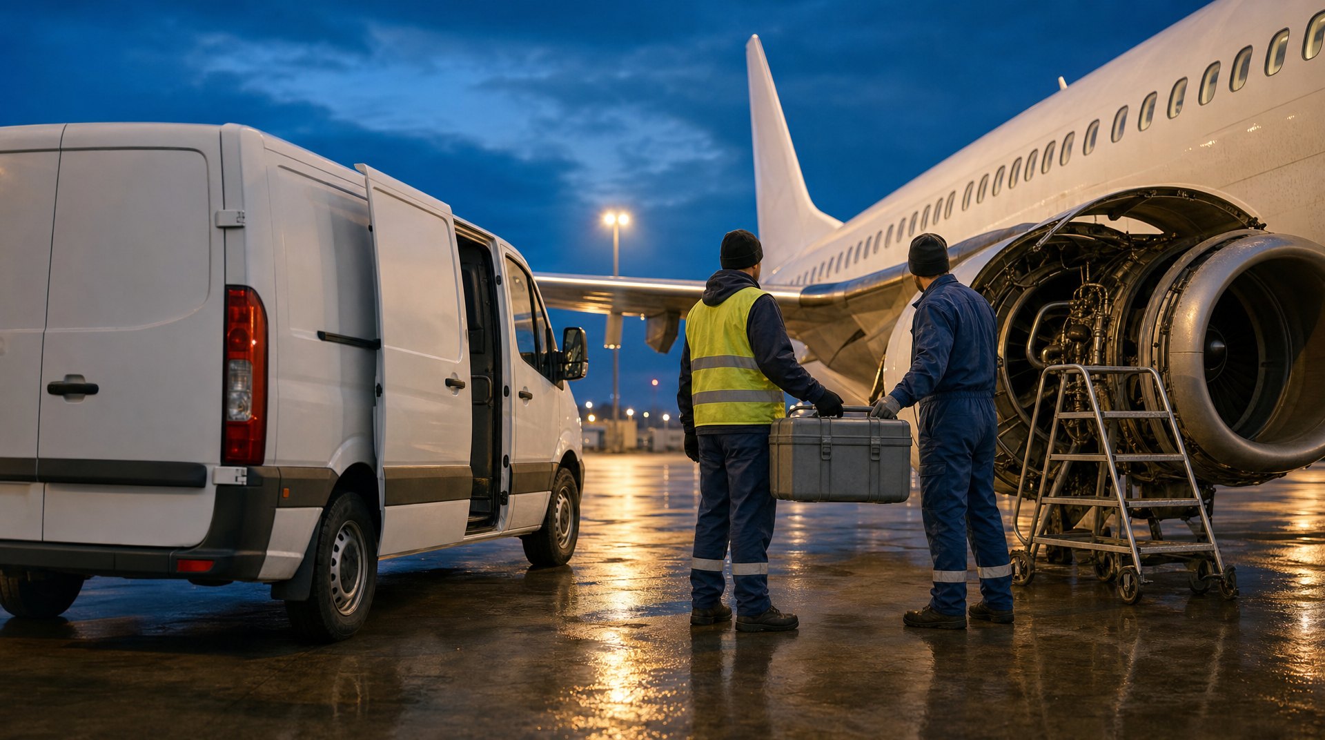 Изображение для статьи: AOG Parts Delivery from LAX: How to Get a Part to an Aircraft on the Ground Today