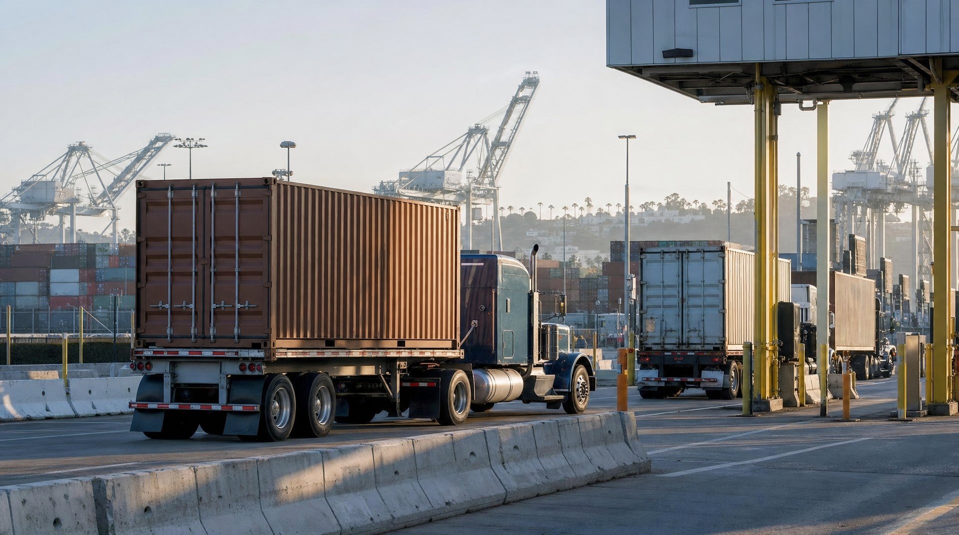Изображение для статьи: Container Drayage Cost from the Port of LA and Long Beach, Line by Line