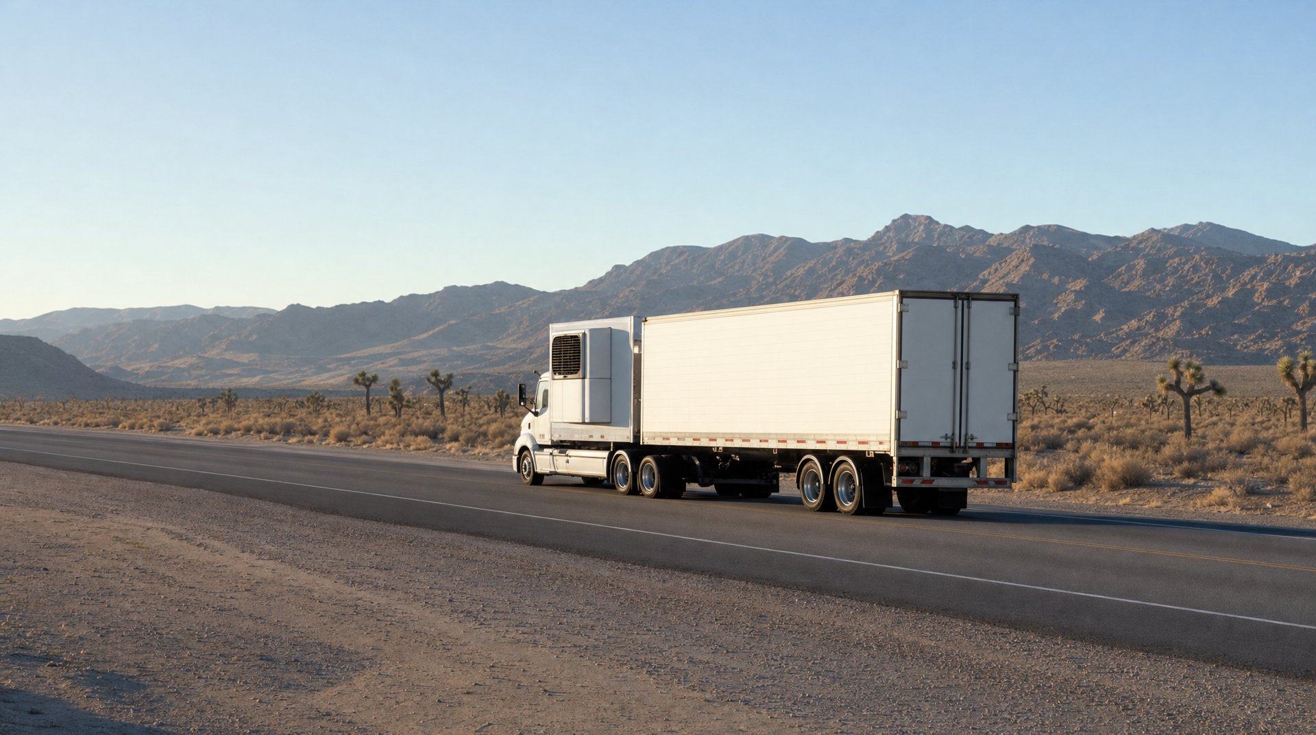 Изображение для статьи: Refrigerated Trucking from Los Angeles to Las Vegas: Planning a Reefer Load to a Vegas Receiver